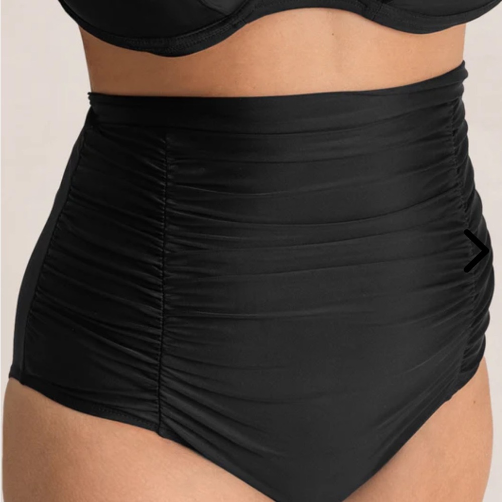 Shapermint Black High-Waisted Bikini Bottom